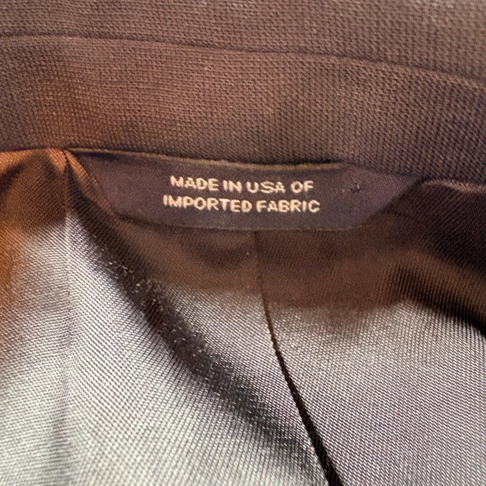 Brooks Brothers Blazer Men 44 Regular Navy Blue Worsted Wool 3 Button Sport Coat